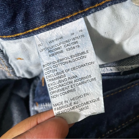 Dickies Relaxed Fit Utility 2019 Dark Wash Jeans - Picture 4 of 4